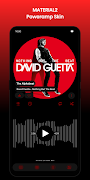 Material2 PowerAmp v3 Skin Screenshot 1