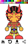 Little Kamen Coloring Ekran Görüntüsü 4