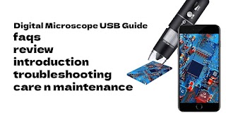 Digital Microscope USB Guide پوسٹر