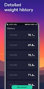 Weight Tracker capture d'écran 3