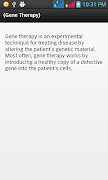 Genetics Dictionary ภาพหน้าจอ 2