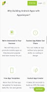 برنامه‌نما App maker no coding عکس از صفحه