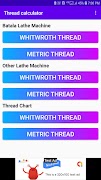 Thread calculator ảnh chụp màn hình 1