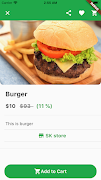 Flutter grocery Screenshot 1