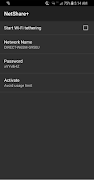 برنامه‌نما NetShare+  Wifi Tether عکس از صفحه