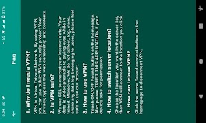 Secure Data VPN Proxy Screenshot 2