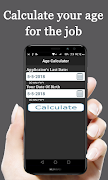 Age Calculator: Age For Job syot layar 1