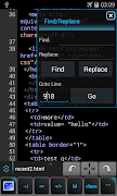 WebMaster's HTML Editor تصوير الشاشة 1