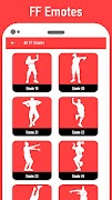 FFEmotes Pro: Dances & Emotes Battle Royale ảnh chụp màn hình 2