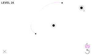 Gravity: playing with orbits スクリーンショット 5