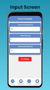 Z Score Calculator captura de pantalla 1