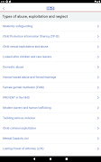 NHS Safeguarding Guide স্ক্রিনশট 7