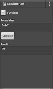 Calculator Flash Plakat