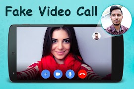 Fake Video Call : Girlfriend FakeTime prank 海報