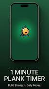 Poster 1 Minute Plank Timer