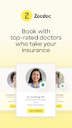برنامه‌نما Zocdoc - Find and book doctors عکس از صفحه