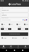 LessPass تصوير الشاشة 3