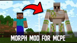 Morph Mod for Minecraft PE 海報