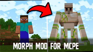 Morph Mod for Minecraft PE-poster