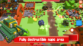 Pixel Tanks Online capture d'écran 5