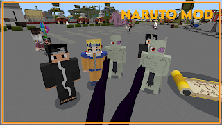Mod Anime Naruto MCPE captura de pantalla 6
