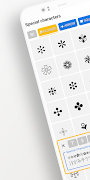 Special characters - emoticons poster