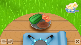 برنامه‌نما Flip n Fry - Frying Simulator عکس از صفحه