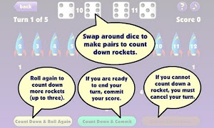 Countdown Dice imagem de tela 3