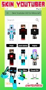 Skin Youtuber HD for Minecraft 海报