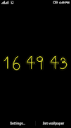 LED Animated Digital Clock LWP скриншот 2