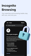 FAB:Browser with ad blocking screenshot 1