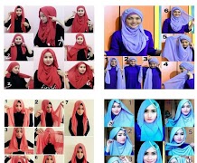 tutorial memakai hijab syot layar 5