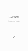 Do It Note-Simple Goal Tracker poster