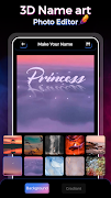 3D Name Art - Text Art Maker اسکرین شاٹ 5
