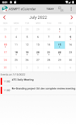 eCalendar ポスター