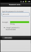 Password strength Cartaz