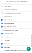 Data Analysis with Excel Tutorial Videos - PRO screenshot 1