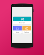 Read card mobile Recharge poster