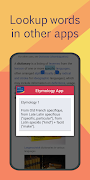 Etymology Dictionary capture d'écran 4