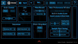 Spacecraft Granular Synth screenshot 2
