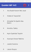 Qosidah Majlis Rasulullah Vol  اسکرین شاٹ 6