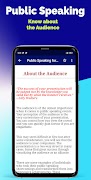 برنامه‌نما Public Speaking عکس از صفحه