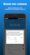برنامه‌نما AudioRec - Voice Recorder عکس از صفحه