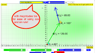 Vector Sum Graphical Method screenshot 4