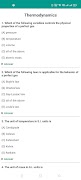 Mechanical Engineering MCQs screenshot 6