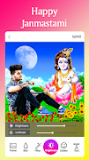 برنامه‌نما Janmashtami photo Frame عکس از صفحه