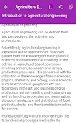 Learn Agricultural Engineering screenshot 1
