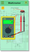 Multimeter Simulator screenshot 1