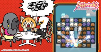 Aggretsuko : Match 3 Puzzle capture d'écran 7