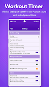 Workout Timer : Exercise Timer ảnh chụp màn hình 4